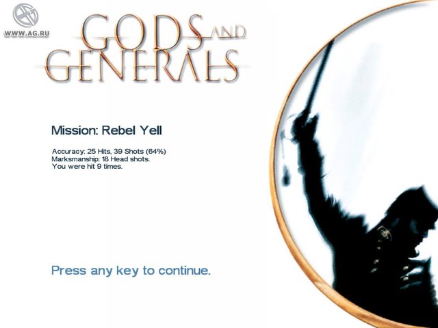 Gods & Generals screenshot Gods & Generals screenshot