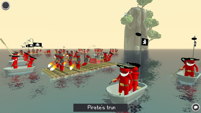 Stupid Raft Battle Simulator screenshot Stupid Raft Battle Simulator screenshot