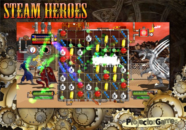 Steam Heroes screenshot Steam Heroes screenshot