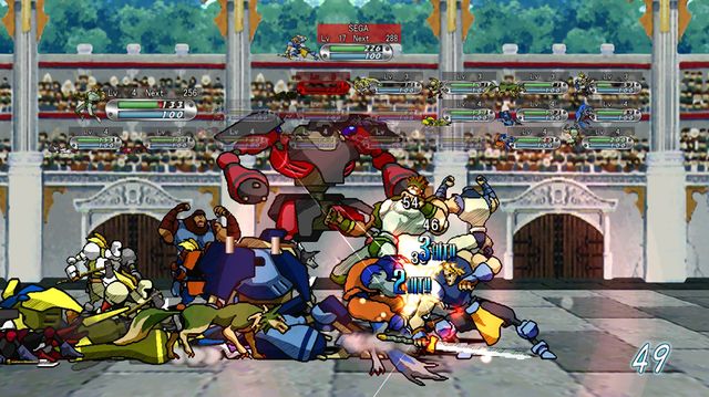 GUARDIAN HEROES (TM) screenshot GUARDIAN HEROES (TM) screenshot