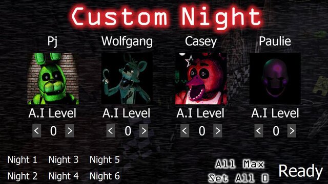 Five Nights at Freddy's Remake by Cram9io