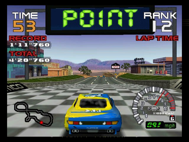 ViDEO GAME GiFS — playstationpark: Tunnel Time 'Ridge Racer