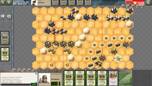 Memoir '44 Online screenshot Memoir '44 Online screenshot