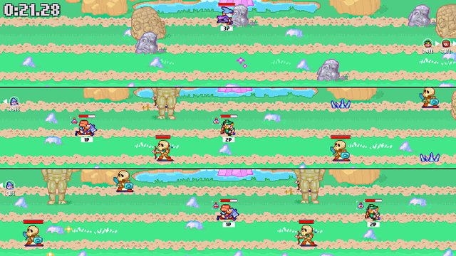 Axe, Bow & Staff screenshot Axe, Bow & Staff screenshot