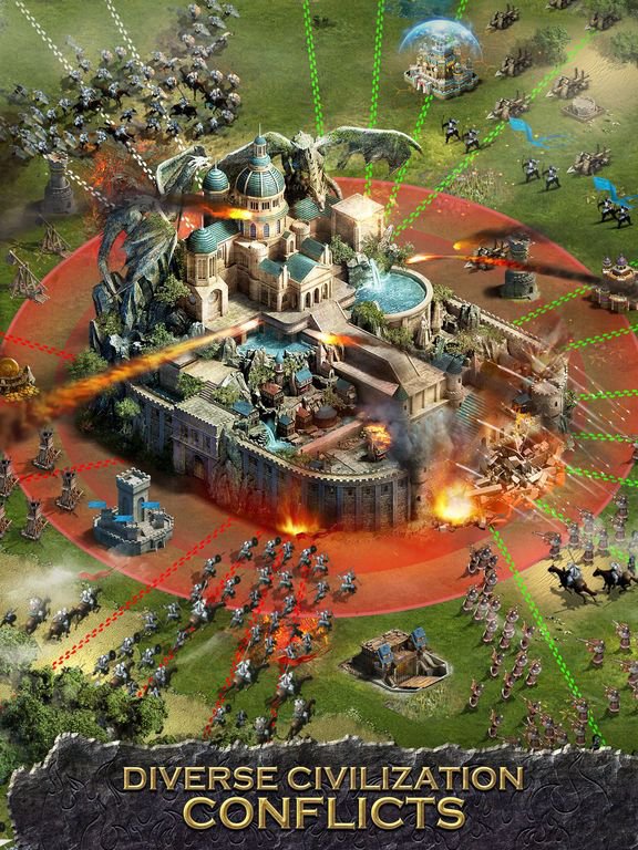 Clash of Kings - Latest gameplay Empire Domination KV