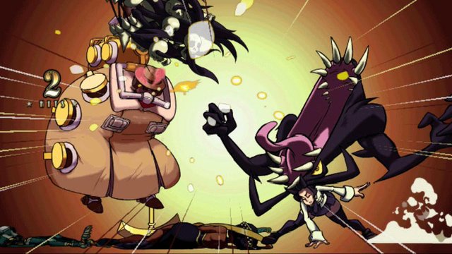 Skullgirls 2nd Encore, peacock Fan, reverge Labs, lab Zero Games,  skullgirls, fighting Game, Fan art, video Game, anime, drawing