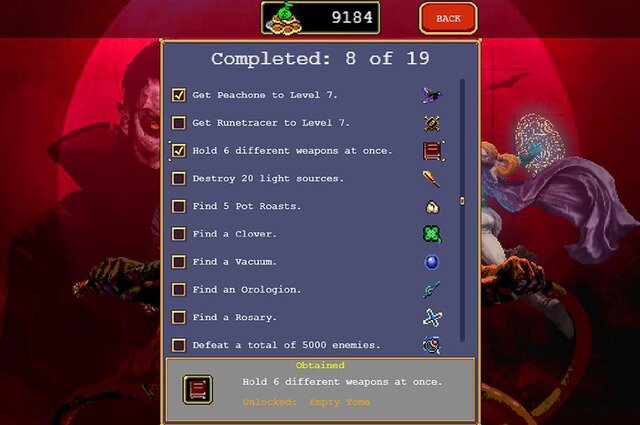 Screenshots of the game