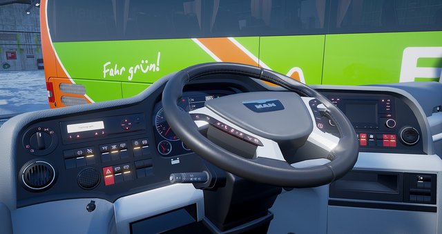 MAN TGS Steering Wheel Gameplay, City Car Driving simulator