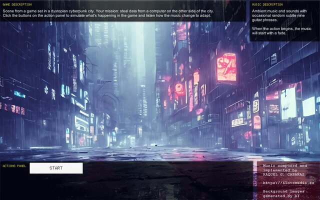 Cyberpunk Adaptive Music Demo release date videos screenshots 