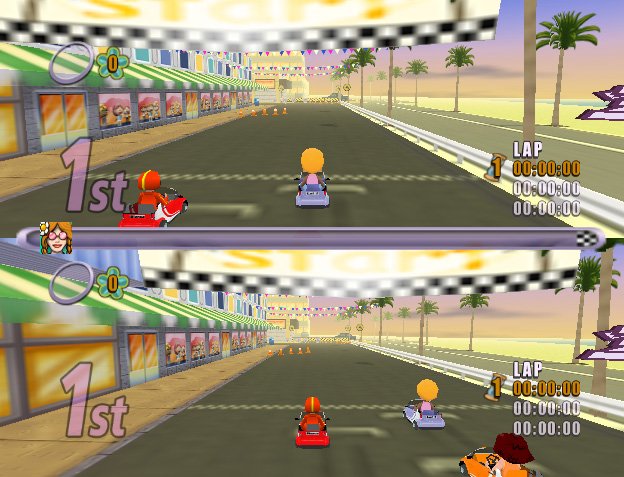 Action Girlz Racing screenshot Action Girlz Racing screenshot