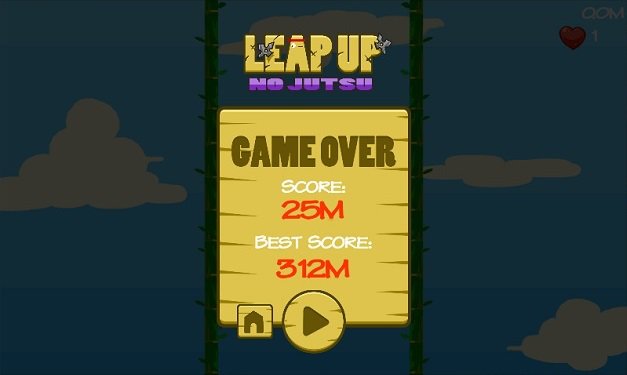 Leap Up no jutsu screenshot Leap Up no jutsu screenshot