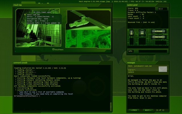 Hacker Evolution: Untold screenshot Hacker Evolution: Untold screenshot