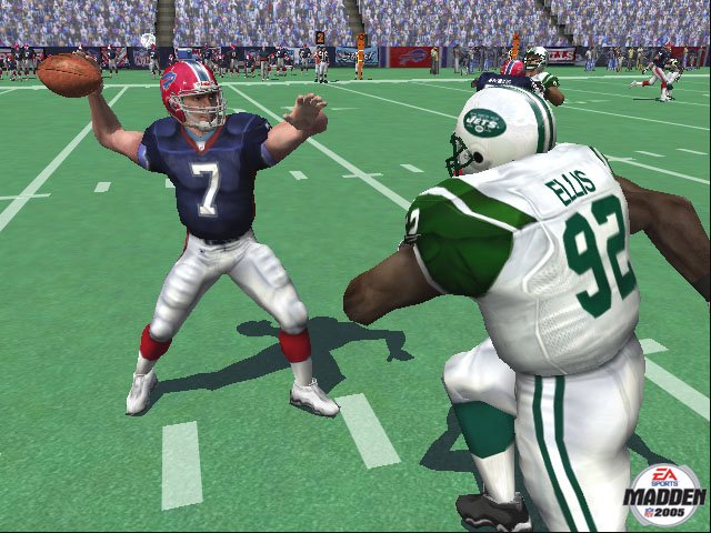 Game Boy Advance - Madden NFL 2005 © 2004 EA Sports - Gameplay 