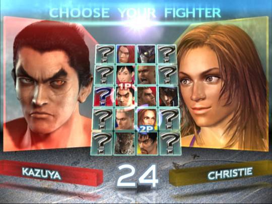 tekken 3 character select