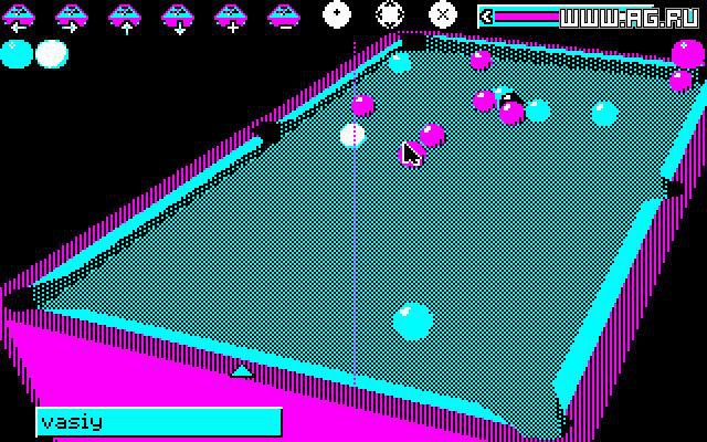 Sharkey's 3D Pool screenshot Sharkey's 3D Pool screenshot