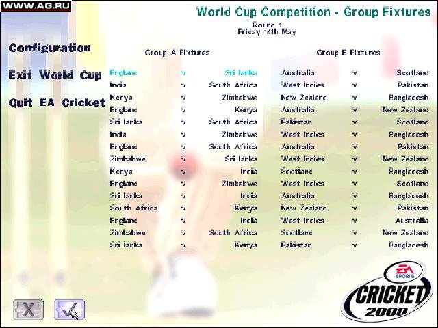 Cricket 2000 screenshot Cricket 2000 screenshot