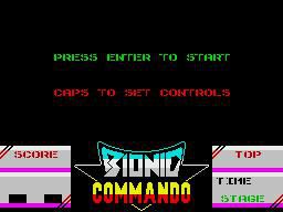 Bionic Commando (1987) screenshot Bionic Commando (1987) screenshot
