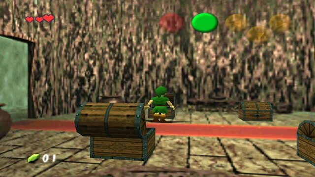 Screenshot of The Legend of Zelda: Ocarina of Time / Master Quest