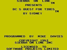 B.C.'s Quest for Tires screenshot B.C.'s Quest for Tires screenshot