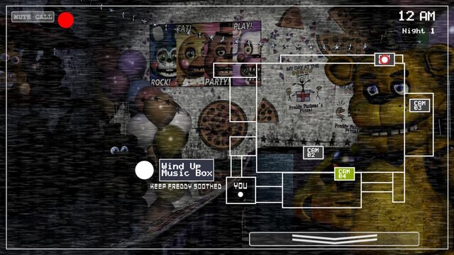 Five Nights At Freddy's: Guard Vs Guard (Online) by The Blue Hatted