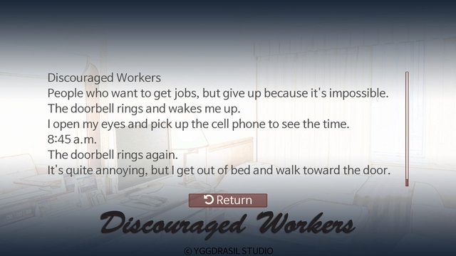 Discouraged Workers TEEN screenshot Discouraged Workers TEEN screenshot