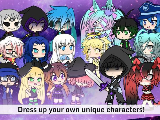 Gacha anime dress up best sale