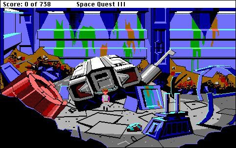 Space Quest IV 256 Color Disks hot Diskettes