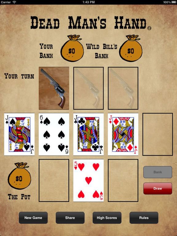 Dead Man's Hand - Wild West Poker Game - release date, videos ...