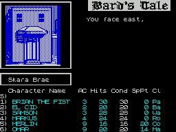 The Bard's Tale (1985) screenshot The Bard's Tale (1985) screenshot