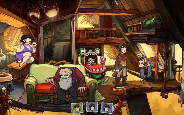 Goodbye Deponia screenshot Goodbye Deponia screenshot