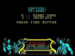 Strider (1989) screenshot Strider (1989) screenshot