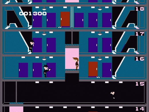 ELEVATOR ACTION (1983, Arcades)