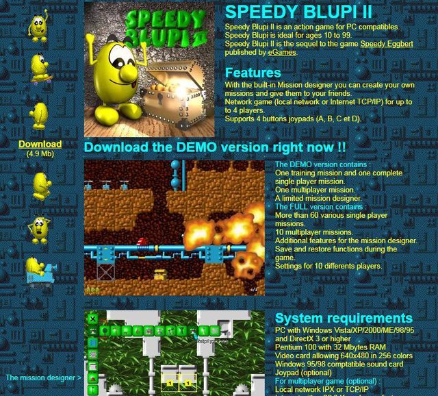 Speedy Eggbert - Part 1 (PC, 1999) 