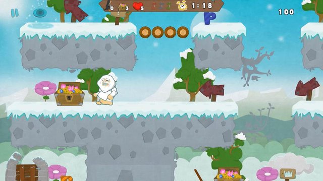 Yeti Adventure screenshot Yeti Adventure screenshot