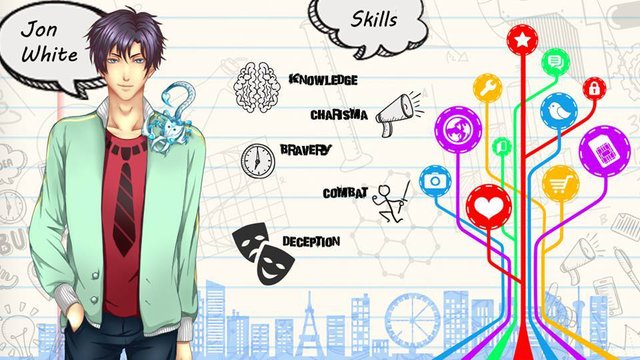 AMPLITUDE: A Visual Novel screenshot AMPLITUDE: A Visual Novel screenshot