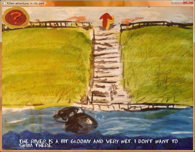 Kitten adventures in city park screenshot Kitten adventures in city park screenshot