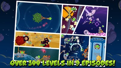 Angry Birds Space screenshot Angry Birds Space screenshot