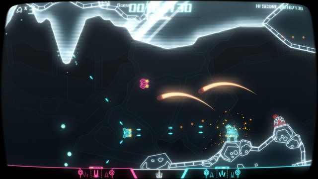 PixelJunk SideScroller screenshot PixelJunk SideScroller screenshot