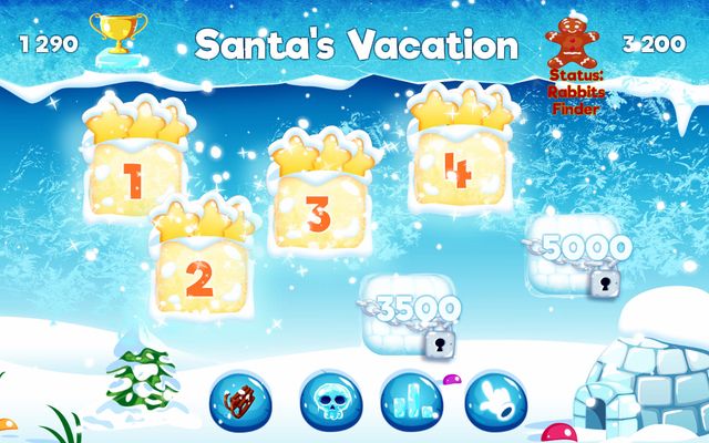 Santa's vacation screenshot Santa's vacation screenshot