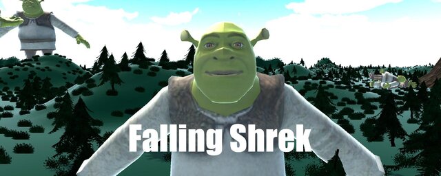 falling action of shrek