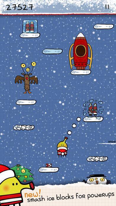 Doodle Jump Christmas Gameplay 1.0.3 (2013) 