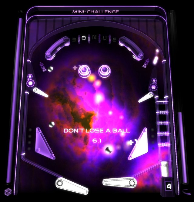Hyperspace Pinball screenshot Hyperspace Pinball screenshot