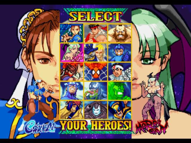 Marvel vs. Capcom: Clash of Super Heroes screenshot Marvel vs. Capcom: Clash of Super Heroes screenshot