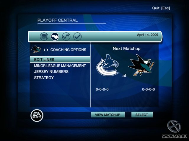 NHL08 —