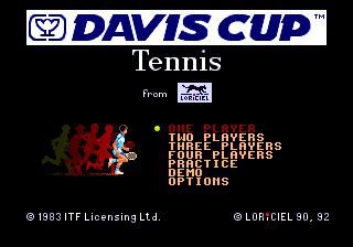 Davis Cup Tennis screenshot Davis Cup Tennis screenshot