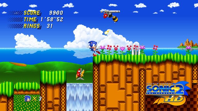 Sonic the Hedgehog 2 gameplay (PC Game, 1992) 