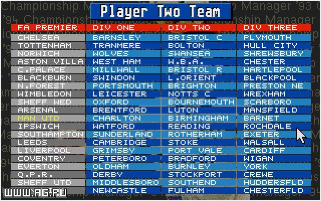 Championship Manager 93-94 🔥 Jogue online