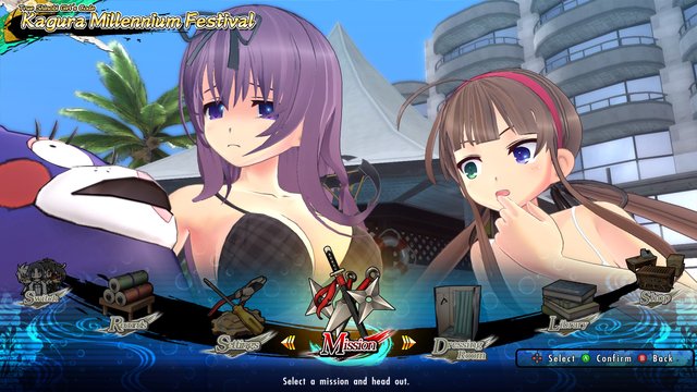 Senran Kagura: Shinovi Versus