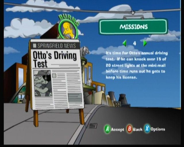 The Simpsons: Road Rage screenshot The Simpsons: Road Rage screenshot