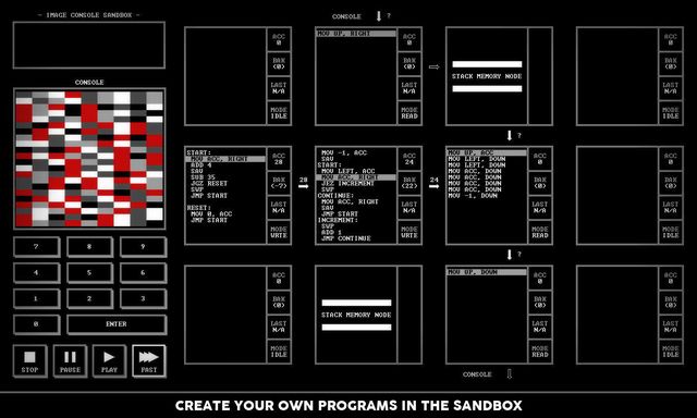TIS-100 screenshot TIS-100 screenshot